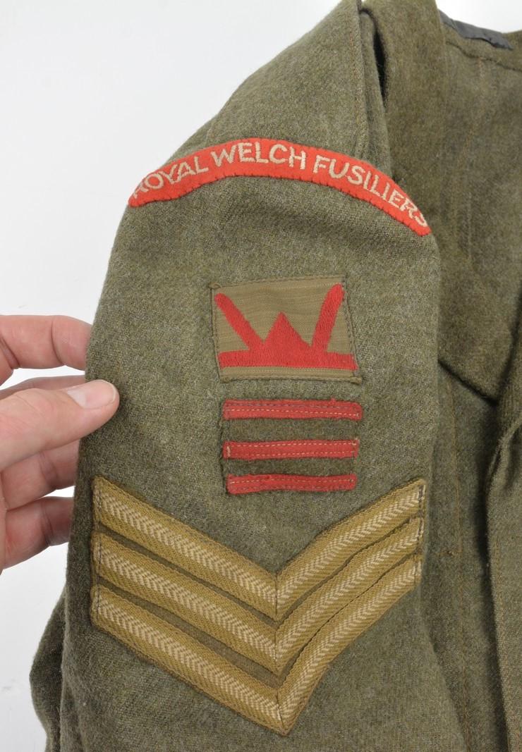 WorldWarCollectibles British WW2 Parade Uniform Royal Welch Fusseliers