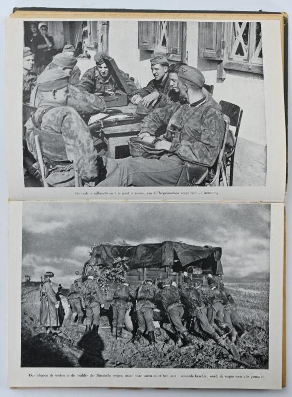 Worldwarcollectibles Dutch Ss Book Onze Jongens Aan Het Front