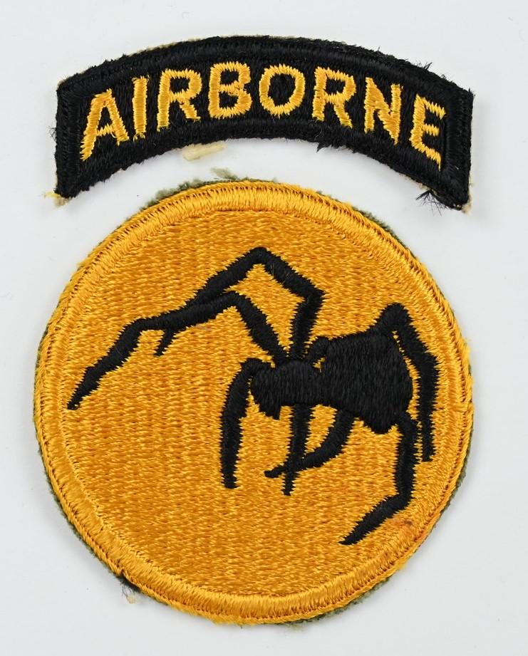 US WW2 “Ghost” 135th Airborne Division SSI