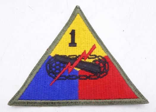 US WWII 1st Armoured Division Patch