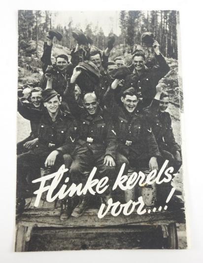 Dutch Waffen-SS Recruting Flyer/Poster