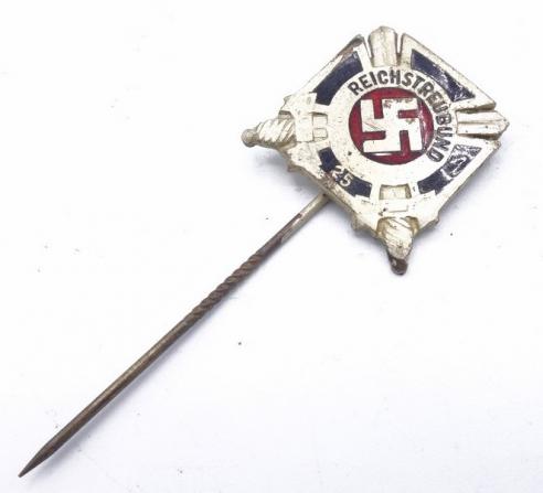 German Reichstruebund member pin 25 years of service