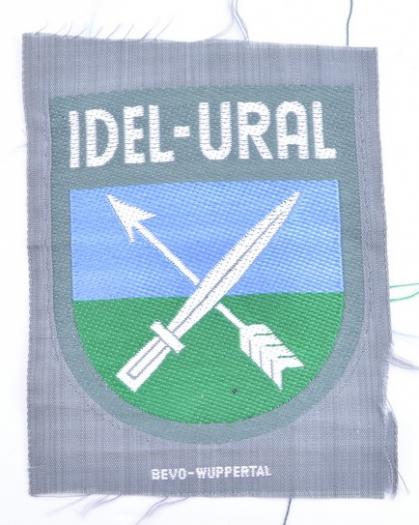 German WH Volunteer Patch 'Idel-Ural'