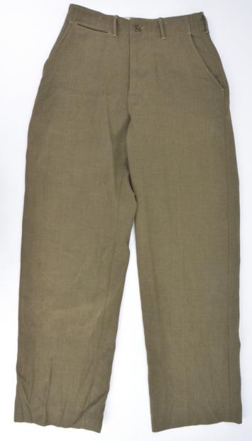 US WW2 Field Wool Serge Trousers