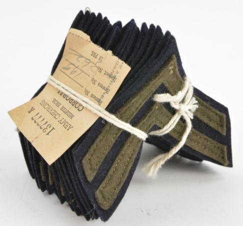 US WW2 Bundle of 20 sets Corporal Chevrons