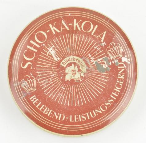 German Scho-ka-kola Tin Can