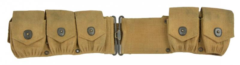 US WW1/WW2 M-1918 Cal.30 Cartridge Belt Mounted