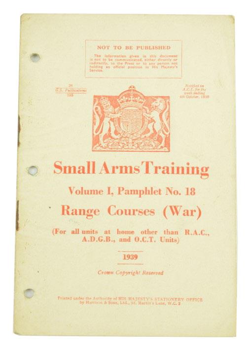 British WW2 Training Manual