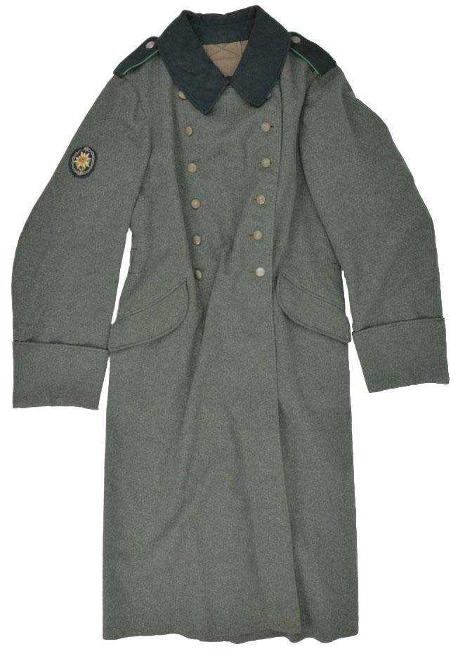 German WH GBJ M36 Greatcoat '12./G.J.R.137'