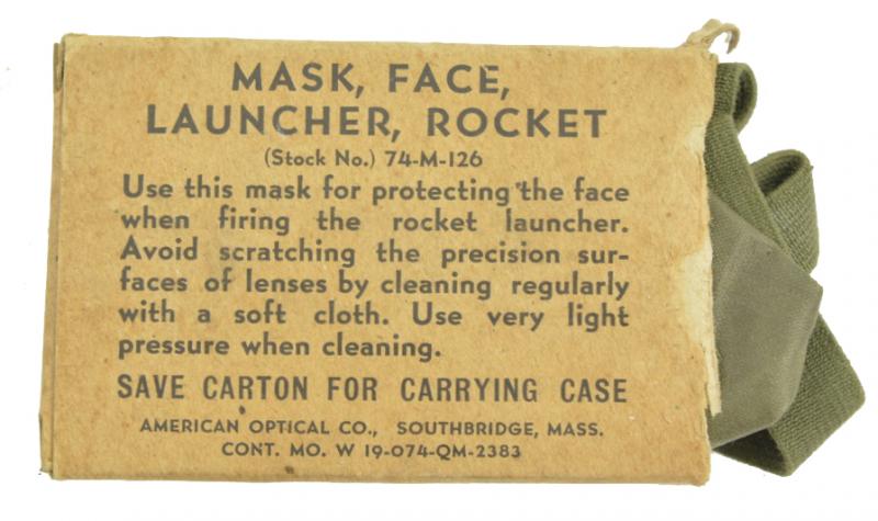 US WW2 Face Mask Rocket Launcher