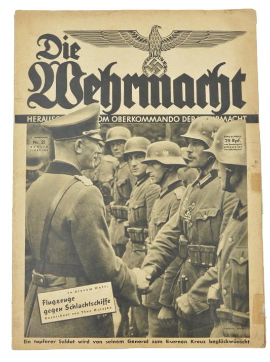 German 'Die Wehrmacht' Magazine 11 October 1939