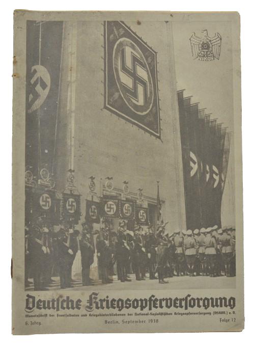 German NSKOV Magazine 1938