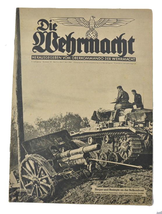 German 'Die Wehrmacht' Magazine 26 March 1941