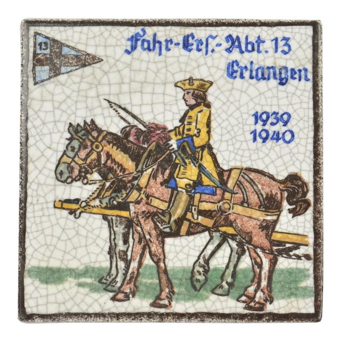 German Tile 'Fahr-Ersatz-Abteilung 13'