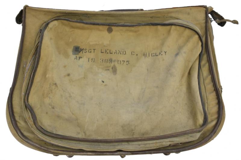 USAAF WW2 Named B-4 Flight Bag