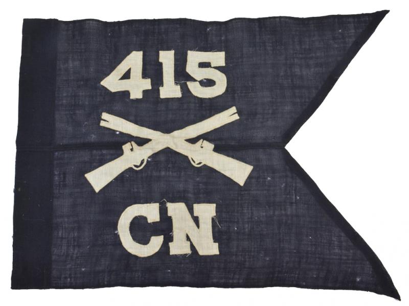 US WW2 Guidon 415th I.R. 104th Infantrie Division 'Timberwolves'
