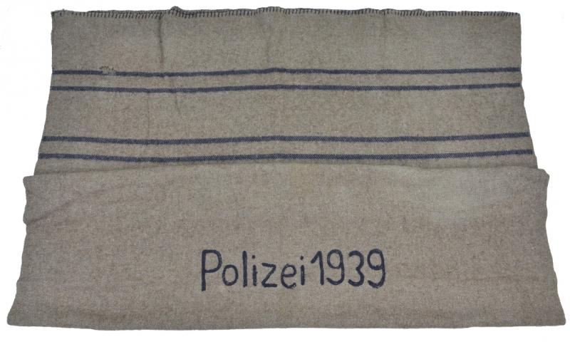 German Polizei Blanket 1939