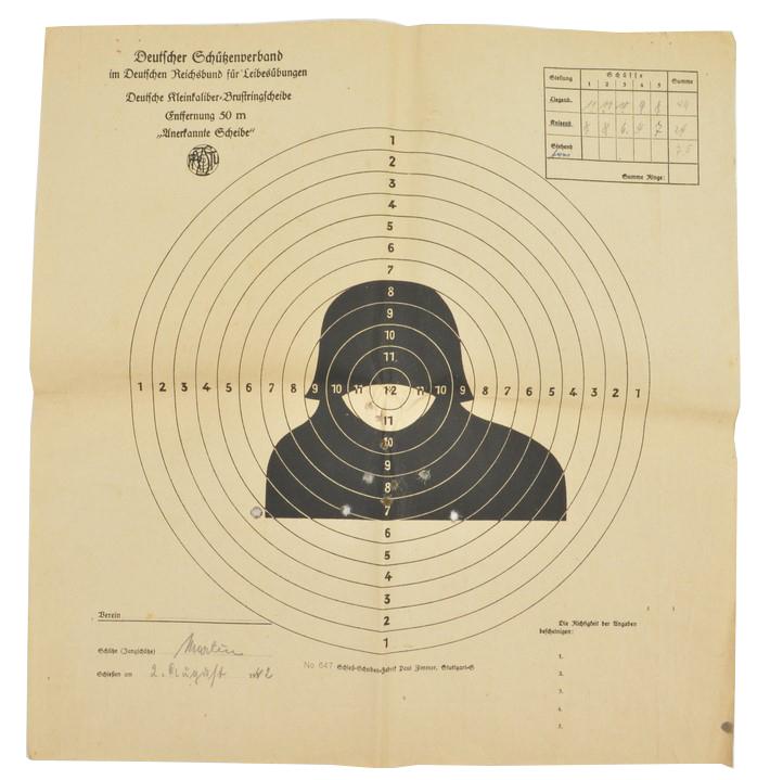 German DRL Shooting Plate