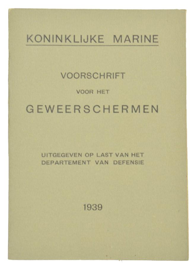 Dutch Marine Manual 'Close Combat'