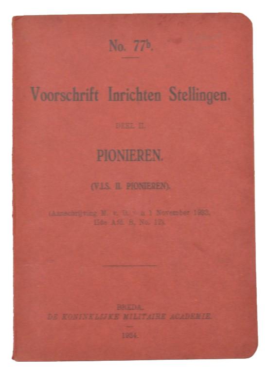 Dutch Manual 1935 Pionieren