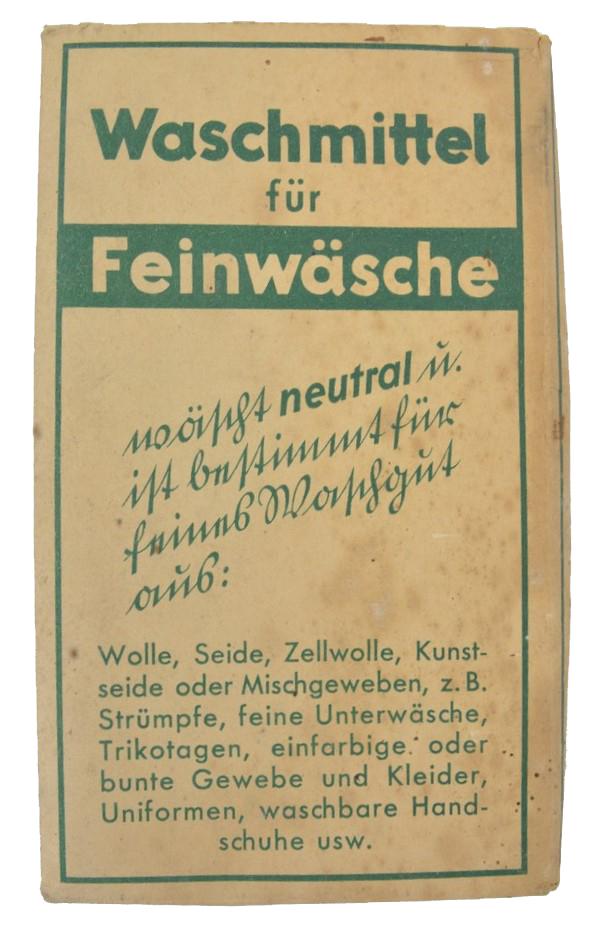 German Third Reich Era Laundry Detergent