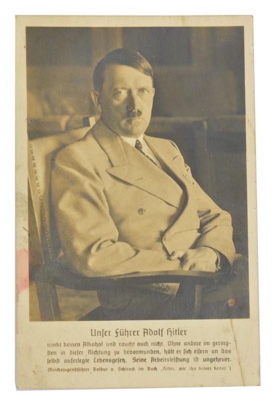 German Postcard Adolf Hitler