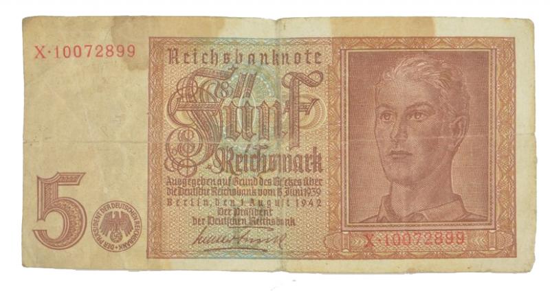 German Third Reich period Banknote