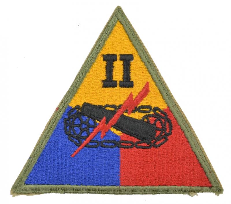 US WW2 2nd Armored Corps SSI