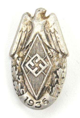 German Hitler Youth 1936 Badge
