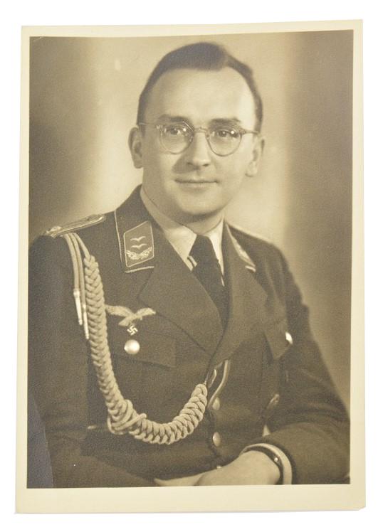 German LW Portrait Picture 'Adjudant'