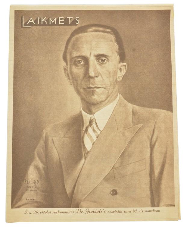 Latvian Magazine 'Laikmets' October 1942