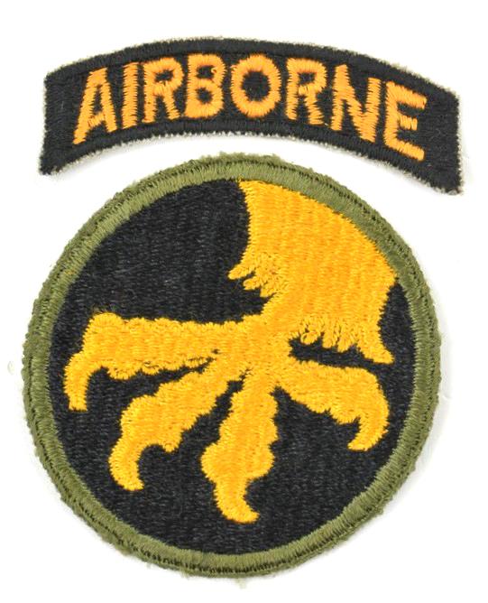 US WW2 17th Airborne Division SSI