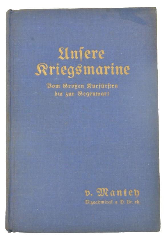 German KM Book 'Unsere Kriegsmarine'