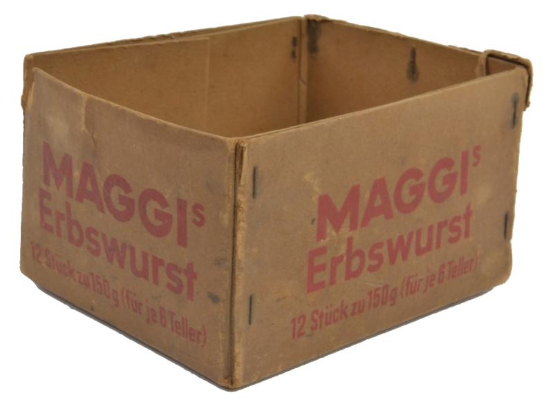 German Third Reich Era 'Maggi Erbswurst' Box