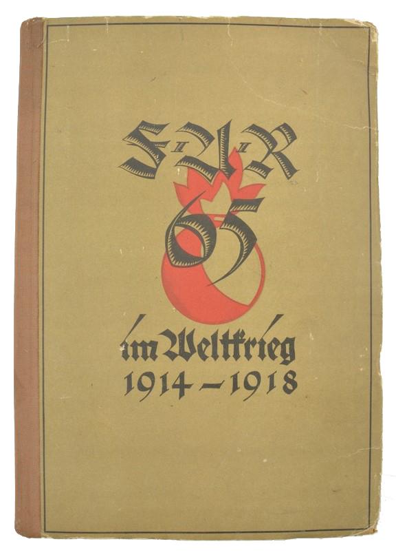 German WW1 Book 'FAR 65 im Weltkrieg 1914-1918'