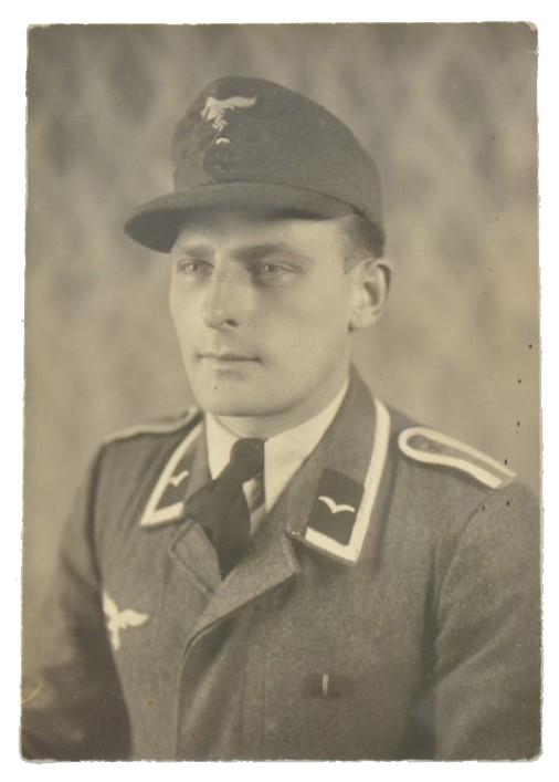 German LW NCO Portrait Picture