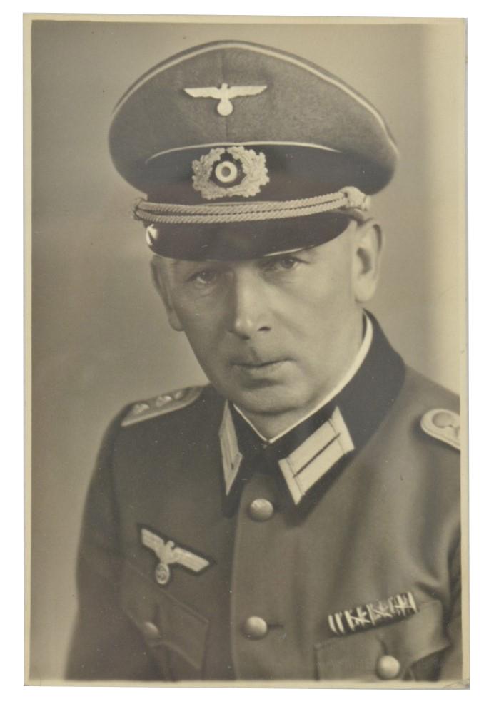 German WH Officer Portrait Picture