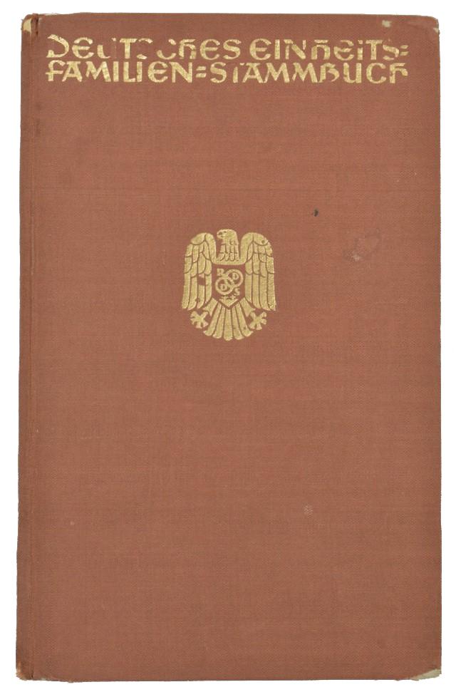 German Third Reich Genealogical Register