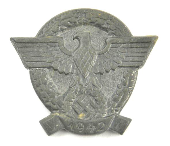 German Tag der Polizei 1942 badge