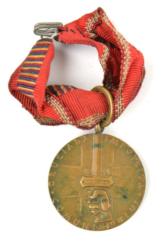 Romanian Medal 'Kreuzzug gegen den Kommunismus'