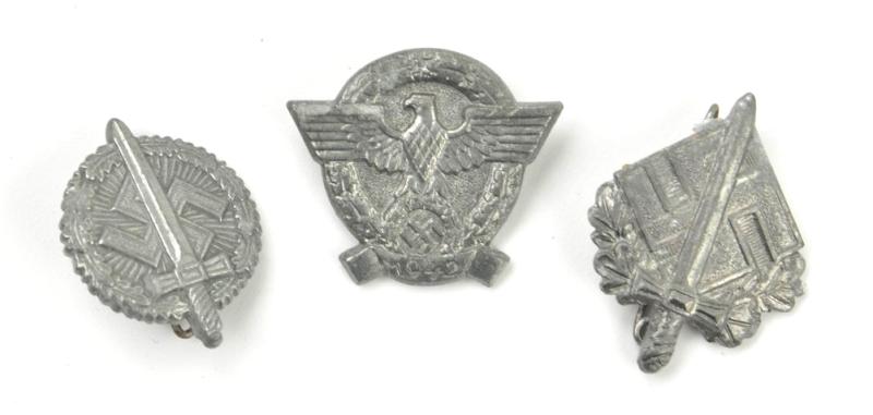 German 'Tag der Polizei' badge set