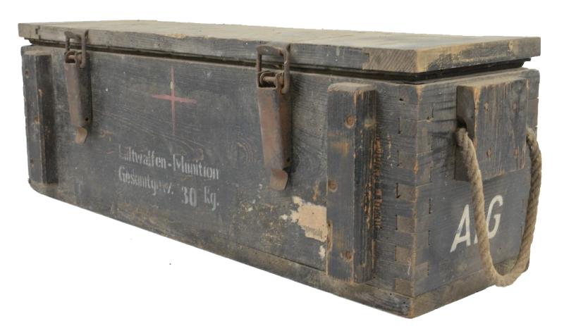 German LW 'Nebelpatronen fur Kampfpistole' Ammunition Box