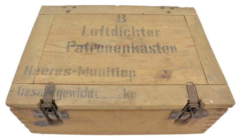 German WH 'Luftdichten Patronenkasten B' Ammunition box