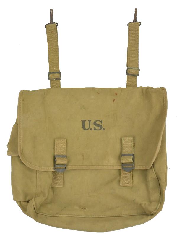 US WW2 Named M-1936 Musset Bag