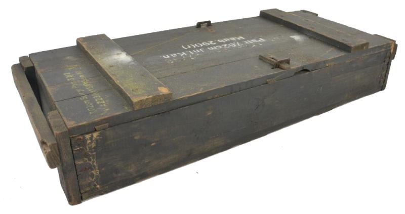 WorldWarCollectibles | German WH Ammunition Box '7,62cm Inf.Kan. Haub ...