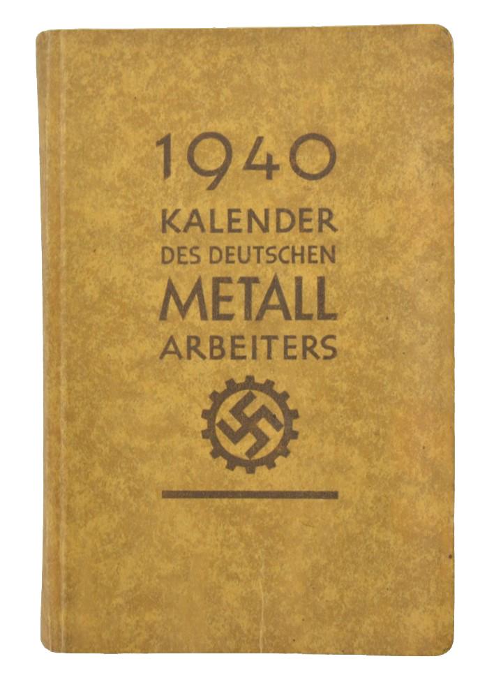 German DAF Kalender 1940