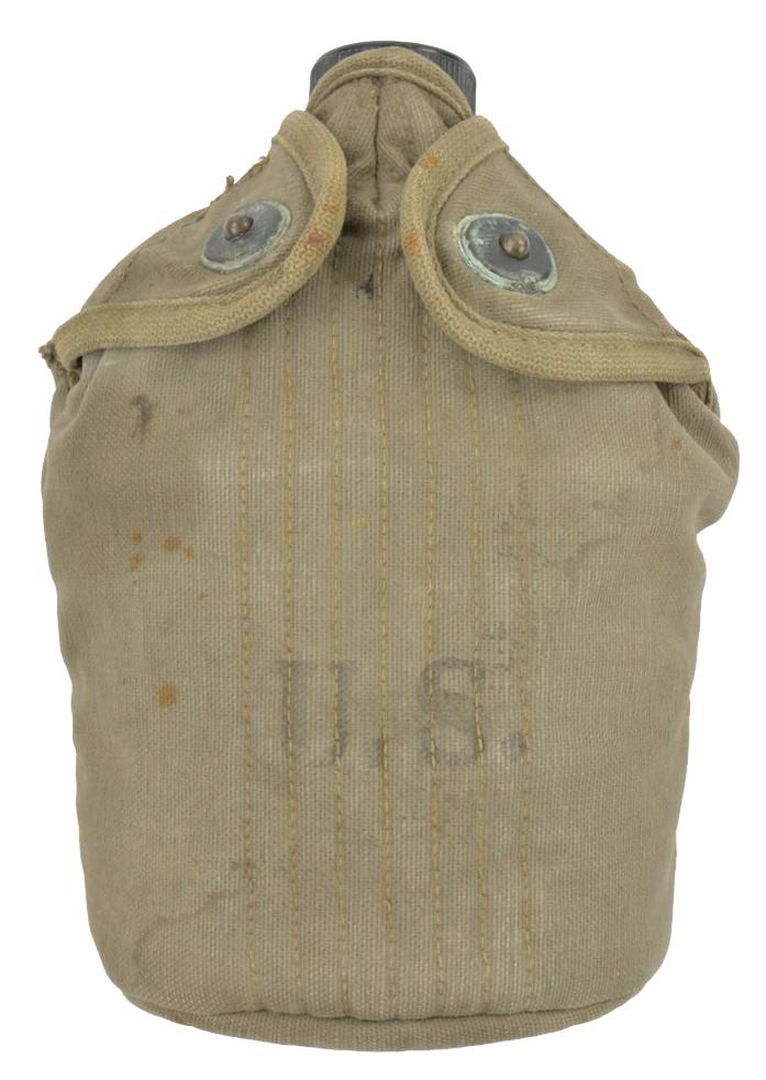 US WW2 Named M-1910 Canteen