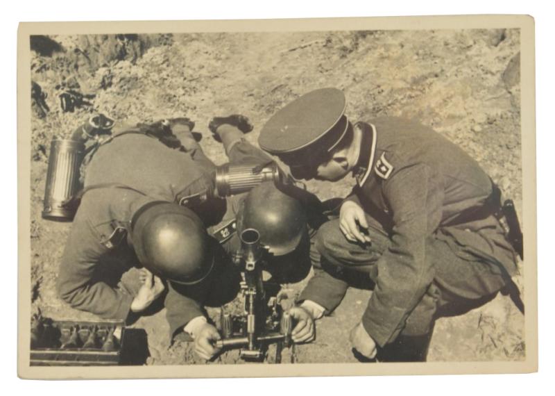 German WH Mortar Crew Picture