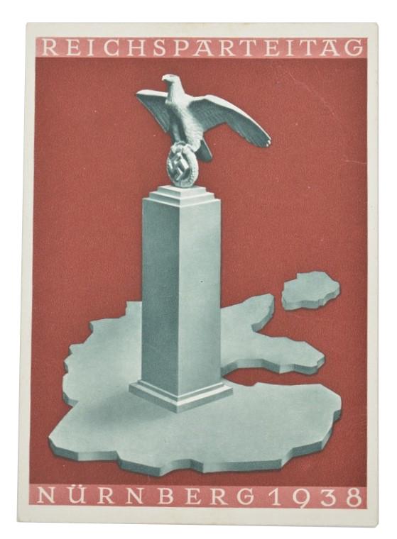 German Reichsparteitag 1938 Postcard