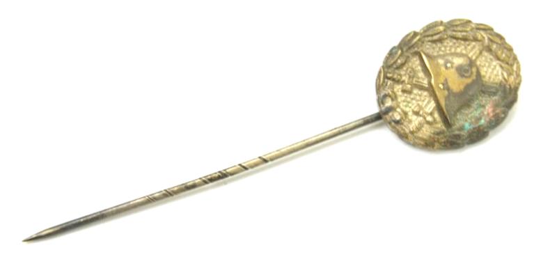 German WW1 Wound Badge in Silver stickpin
